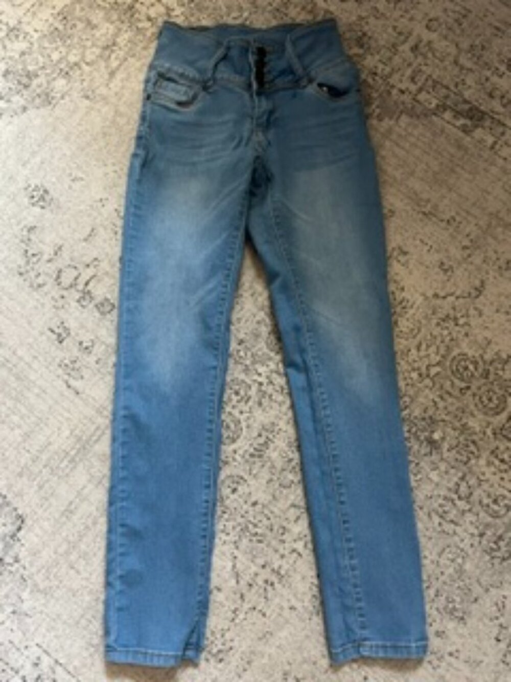 🧡3/$15 Bamboo High-Waisted Skinny Jeans 5/6